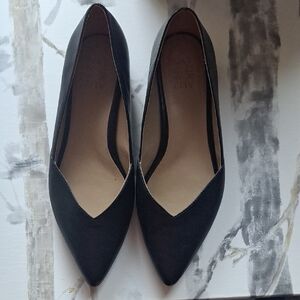 Classic Black Pointed Toe Women's Flats